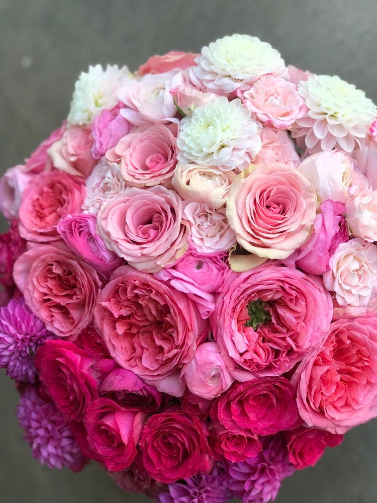 the pink ombre mix
