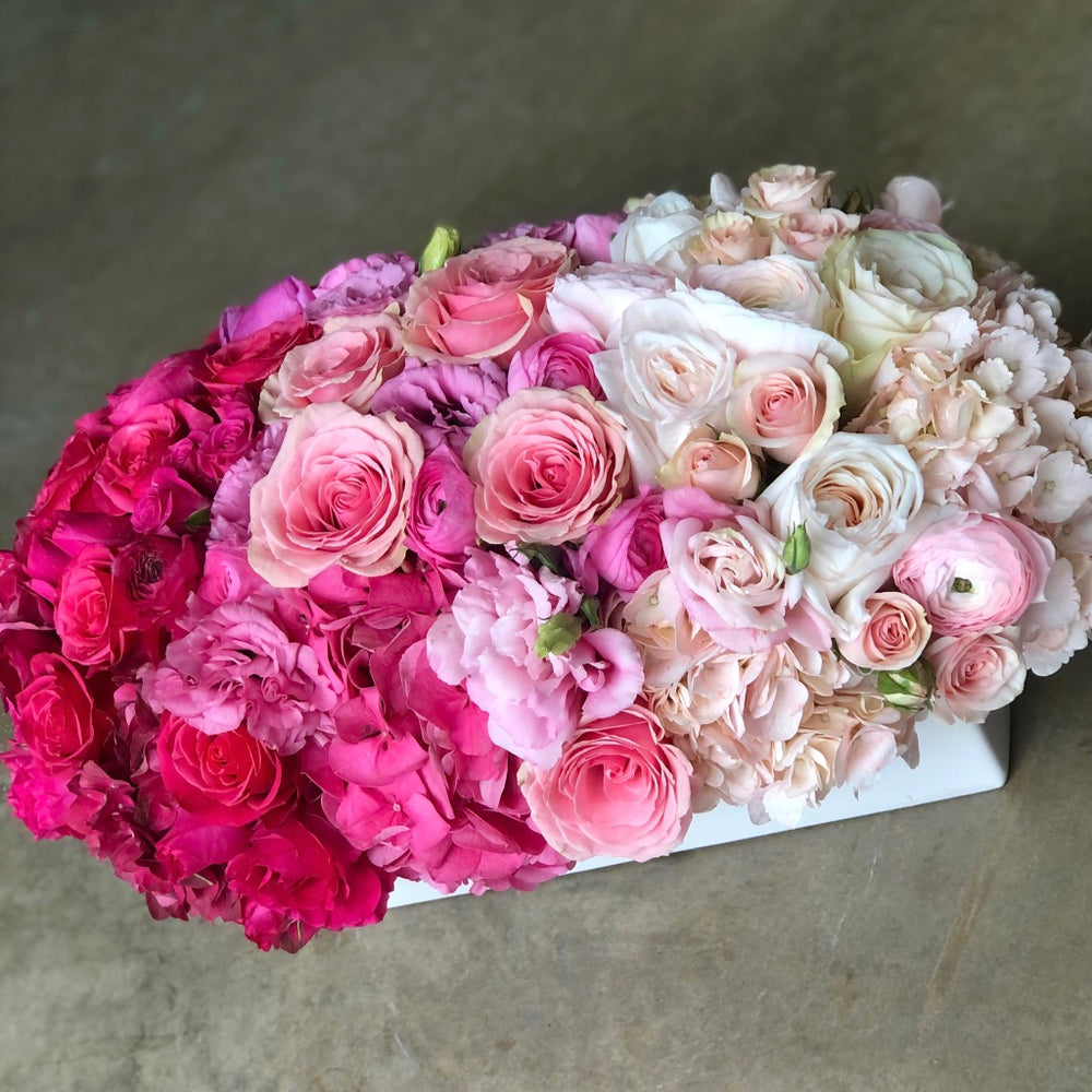 the pink ombre mix
