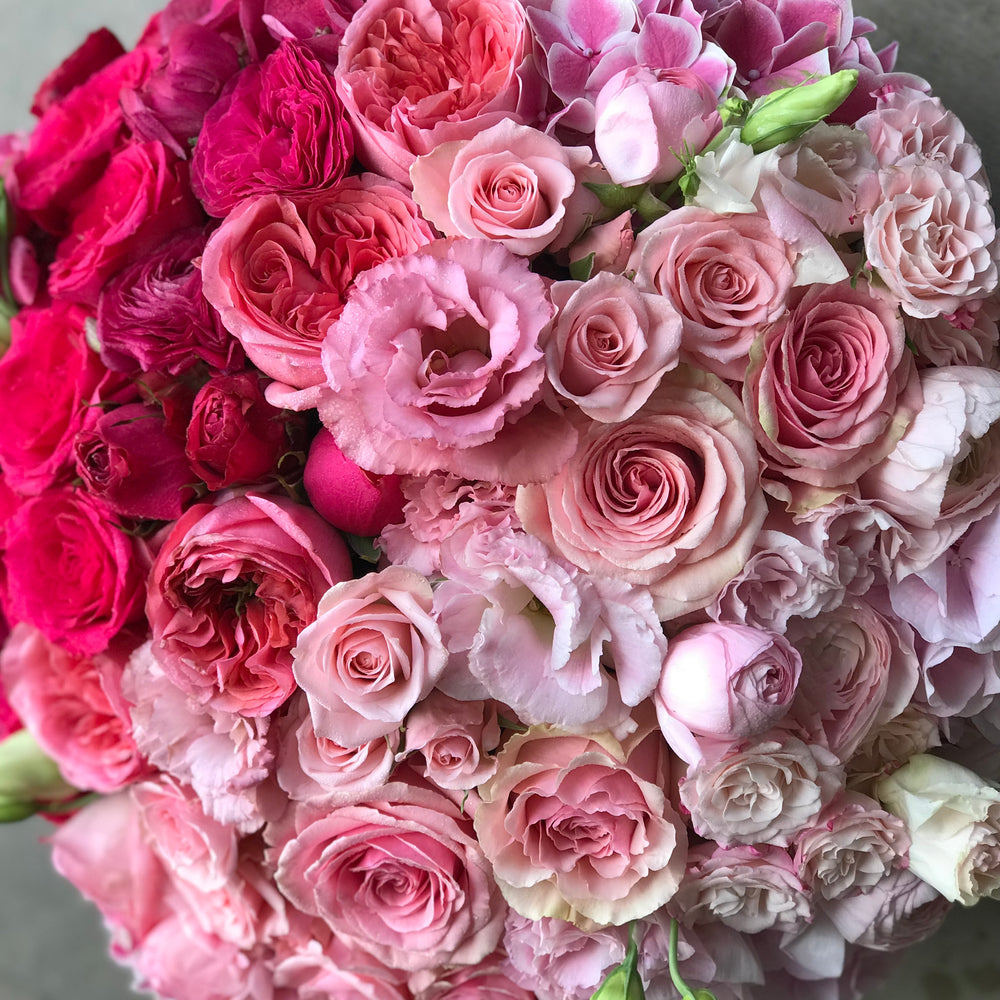 the pink ombre mix