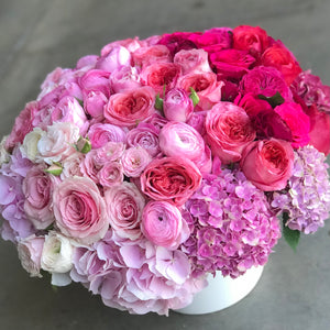 the pink ombre mix