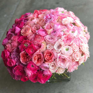 the pink ombre mix